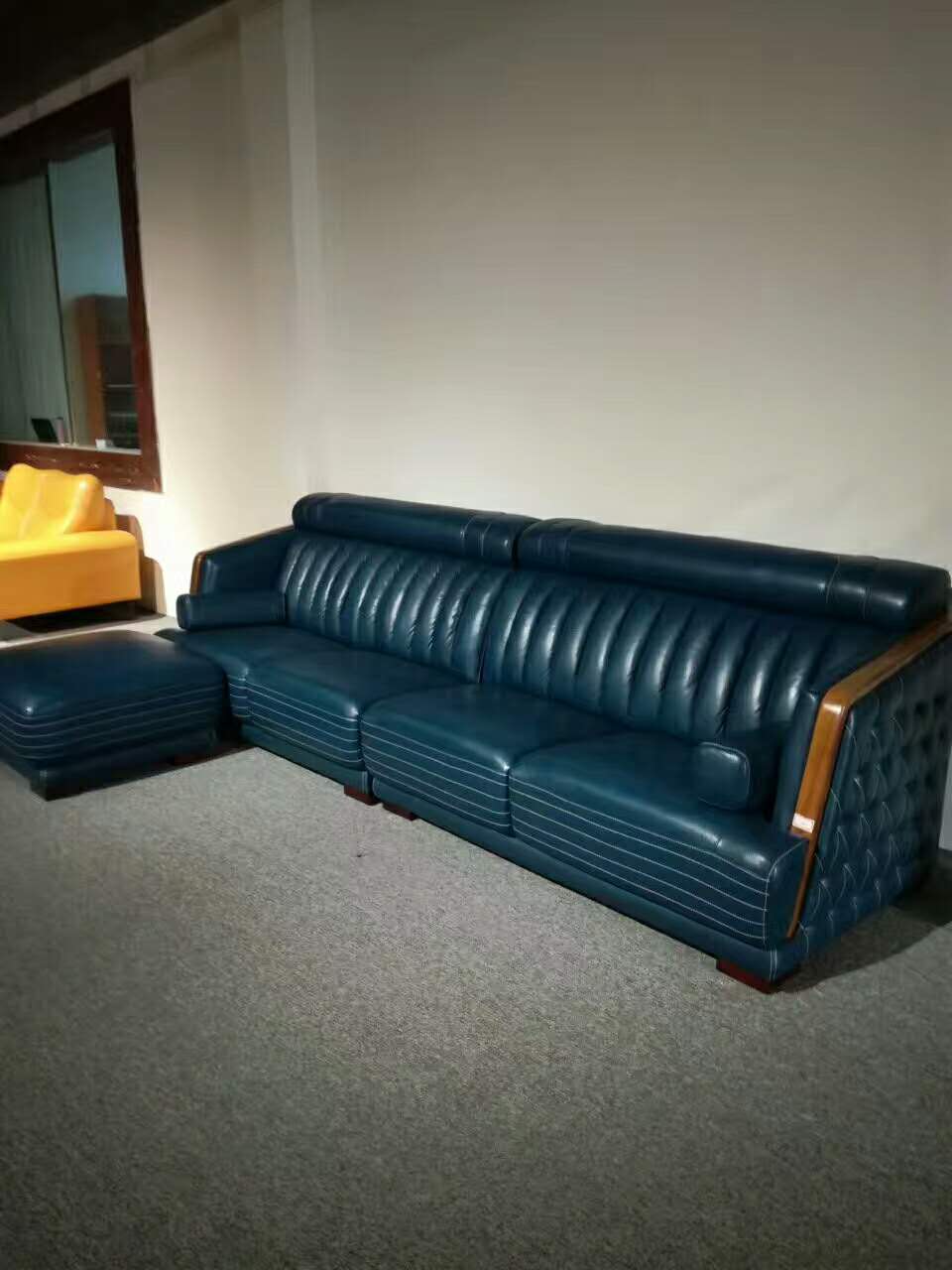 沙发翻新效果
