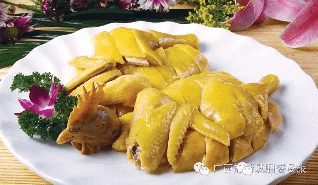 下水源农家乐美食—白切土鸡