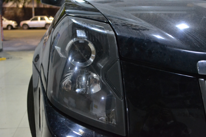 CTS车灯改装进口海拉5透镜欧司朗氙气灯